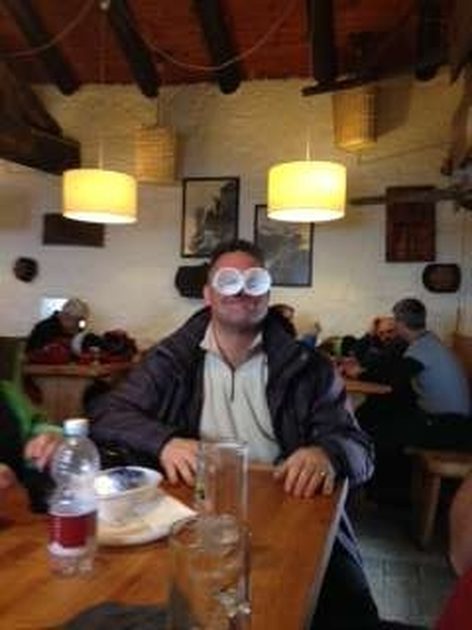 David being his normal self!