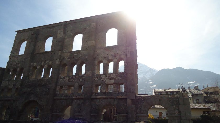 Teatro centre of Aosta city